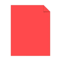 Astrobrights Color Multi-Use Printer & Copy Paper, 1 Ream, Rocket Red, Letter (8.5