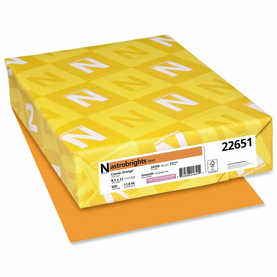 Astrobrights Color Paper - Cosmic Orange