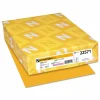 Astrobrights Color Paper, 24 lb Bond Weight, 8.5 x 11, Galaxy Gold, 500 Sheets/Ream