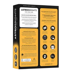 Astrobrights Color Paper, 24 lb Bond Weight, 8.5 x 11, Galaxy Gold, 500 Sheets/Ream