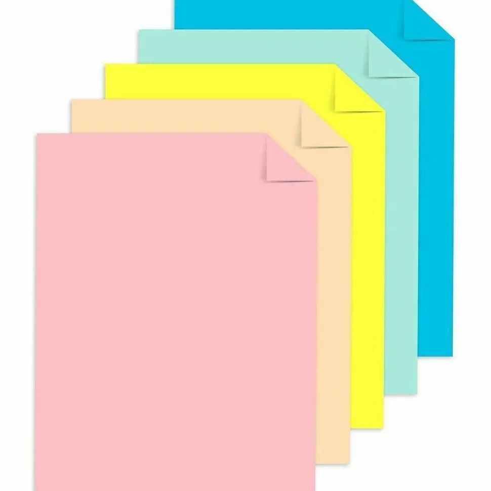 Astrobrights Color Paper, 24 lb Bond Weight, 8.5 x 11, Assorted Colors, 500/Ream