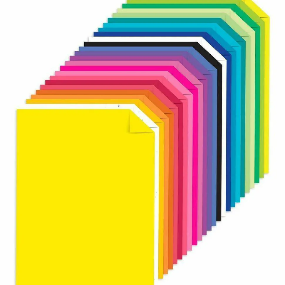 Astrobrights Color Paper - "Spectrum" Assortment, 24 lb Bond Weight, 8.5 x 11, 25 Assorted Spectrum Colors, 200/Pack