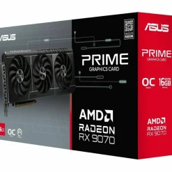 Asus AMD Radeon RX 9070 Graphic Card - 16 GB GDDR6