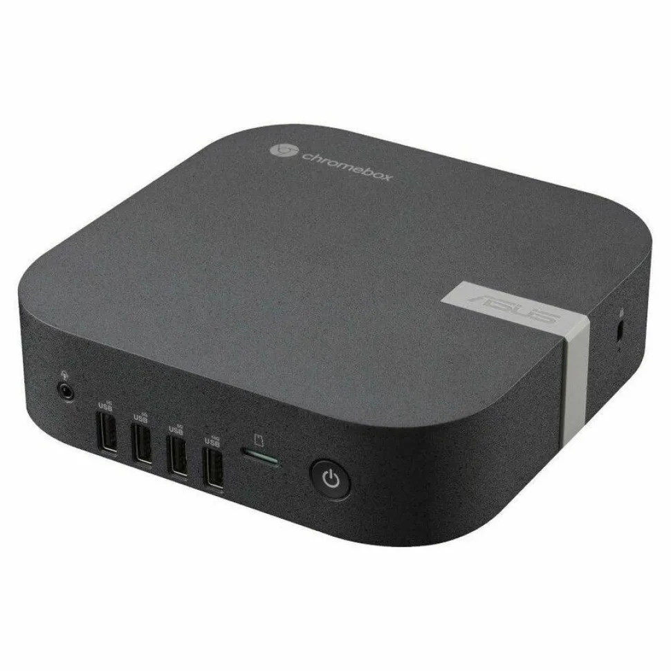 Asus Chromebox 5a CHROMEBOX5A-SC081UN Chromebox - Intel Celeron 7305 - 8 GB - 128 GB SSD - Mini PC - Eco Black