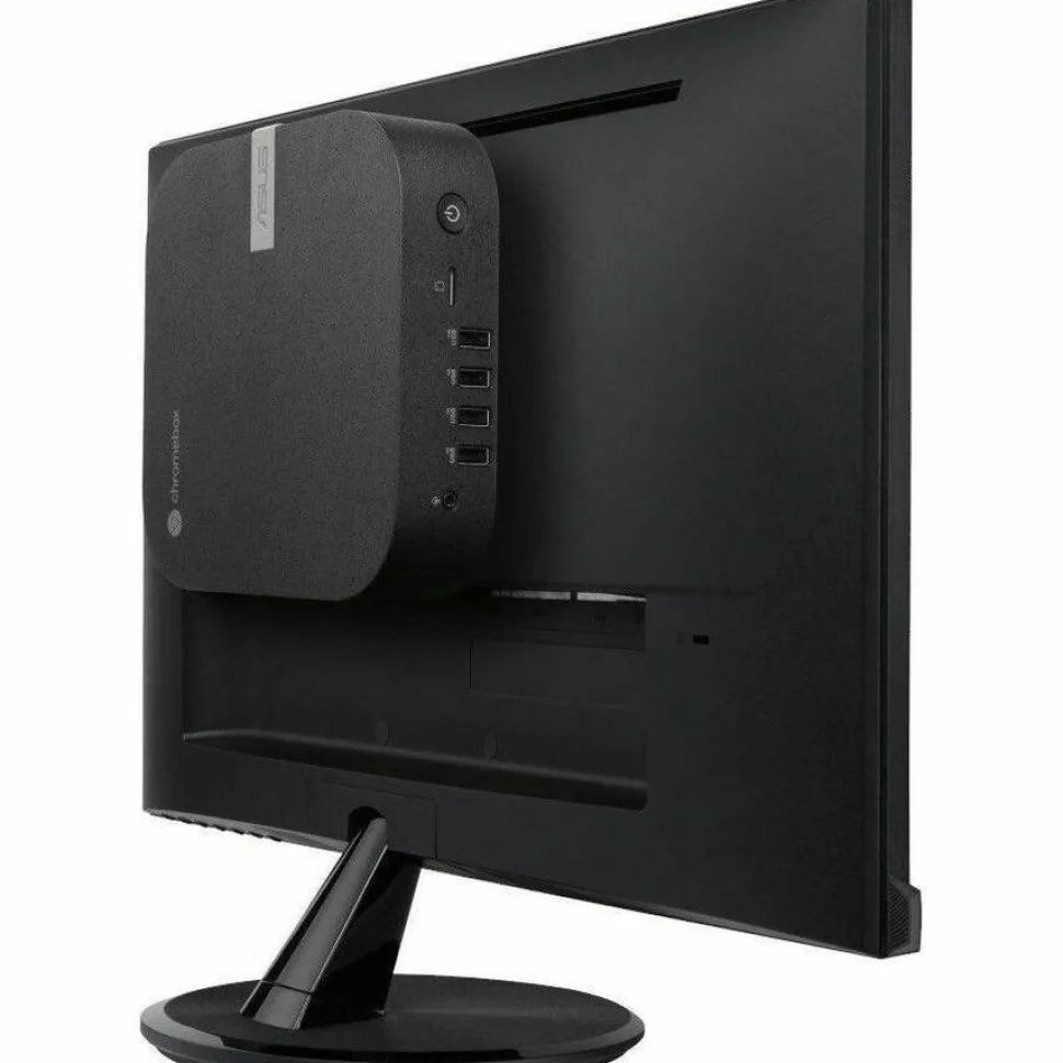 Asus Chromebox 5a CHROMEBOX5A-SC081UN Chromebox - Intel Celeron 7305 - 8 GB - 128 GB SSD - Mini PC - Eco Black