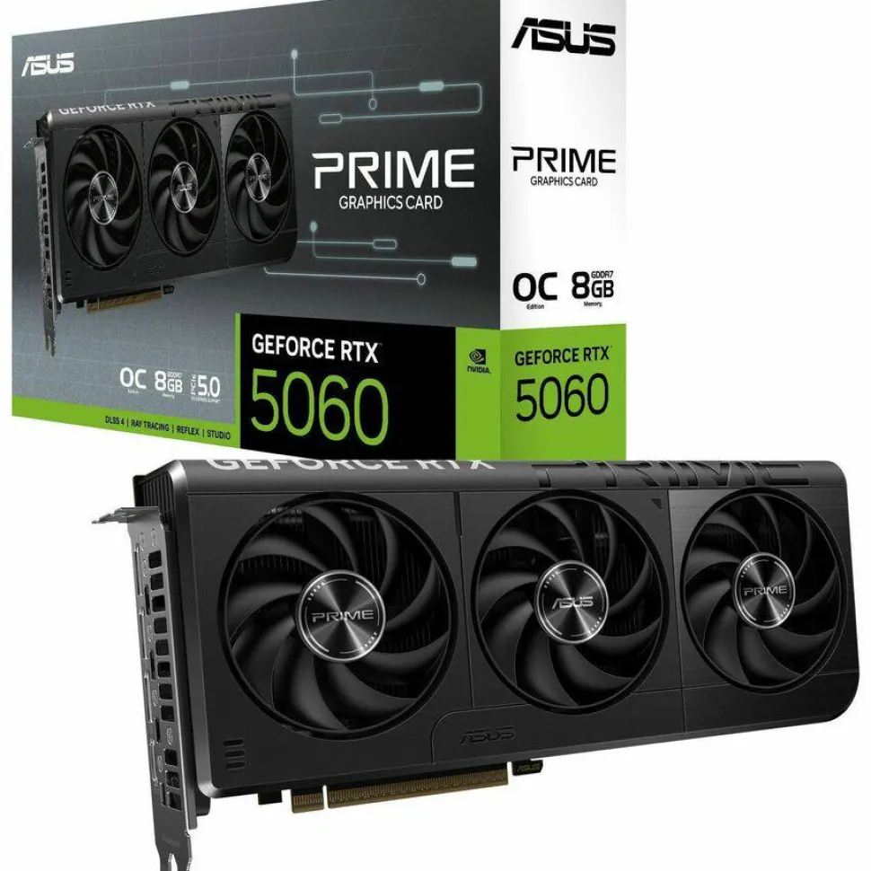 Asus NVIDIA GeForce 5060 Graphic Card - 8 GB GDDR7