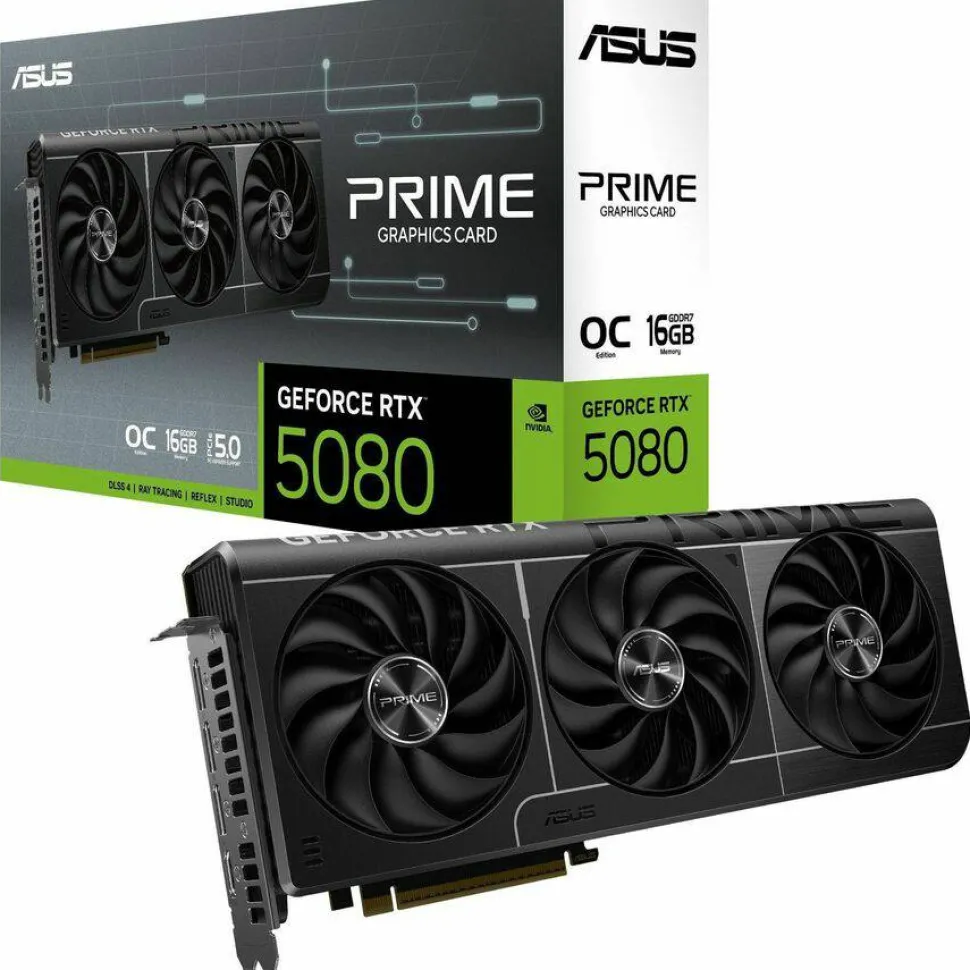 Asus NVIDIA GeForce RTX 5080 Graphic Card - 16 GB GDDR7