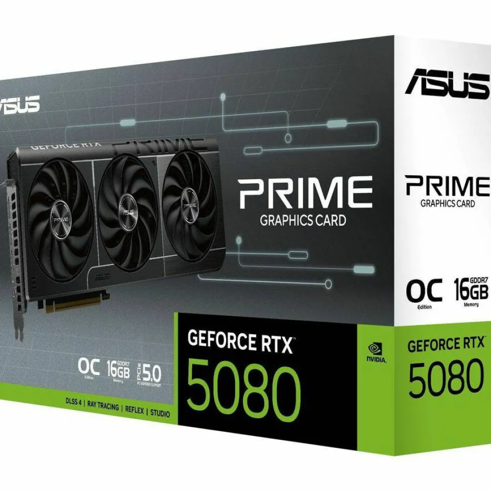 Asus NVIDIA GeForce RTX 5080 Graphic Card - 16 GB GDDR7