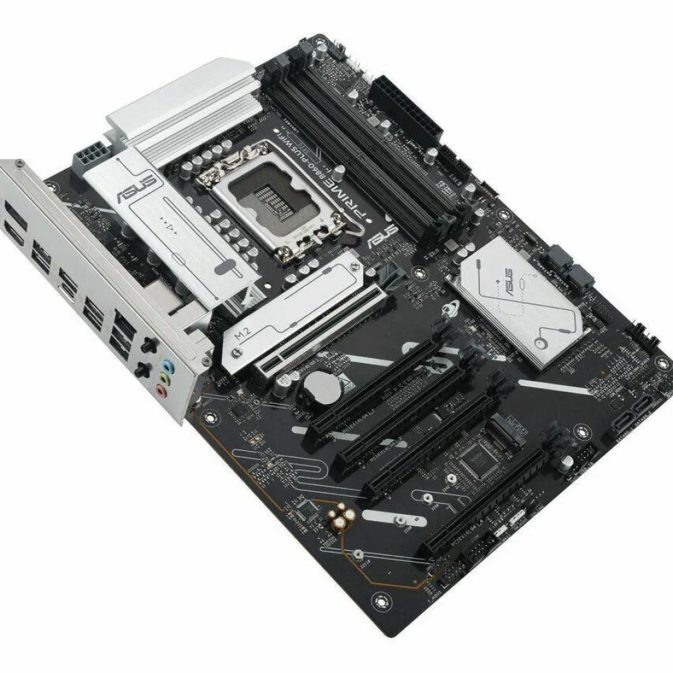 Asus Prime B860-PLUS WIFI-CSM Desktop Motherboard - Intel B860 Chipset - Socket LGA-1851 - ATX