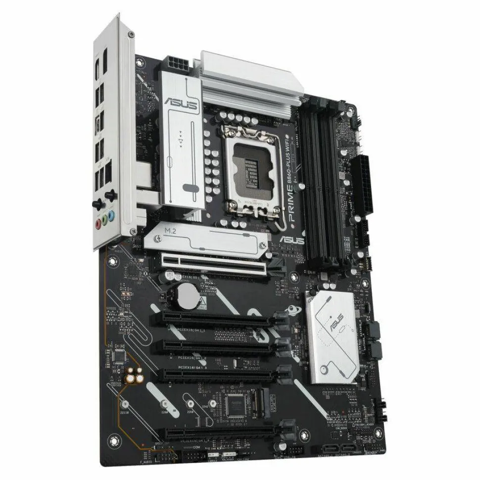 Asus Prime B860-PLUS WIFI-CSM Desktop Motherboard - Intel B860 Chipset - Socket LGA-1851 - ATX
