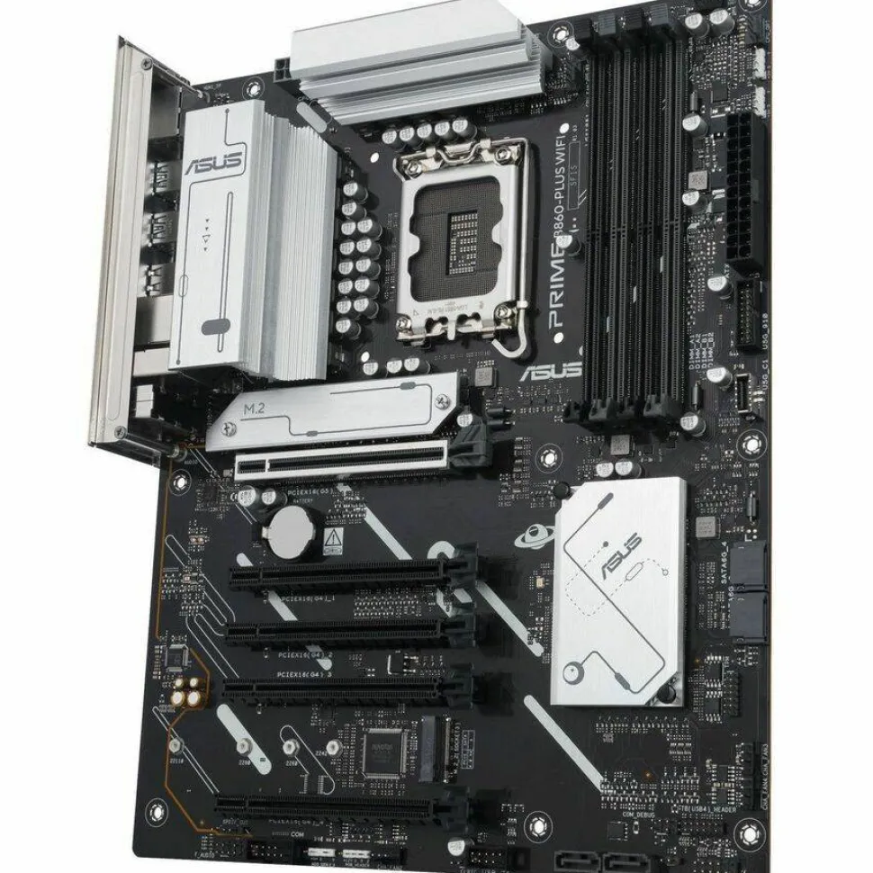 Asus Prime B860-PLUS WIFI-CSM Desktop Motherboard - Intel B860 Chipset - Socket LGA-1851 - ATX