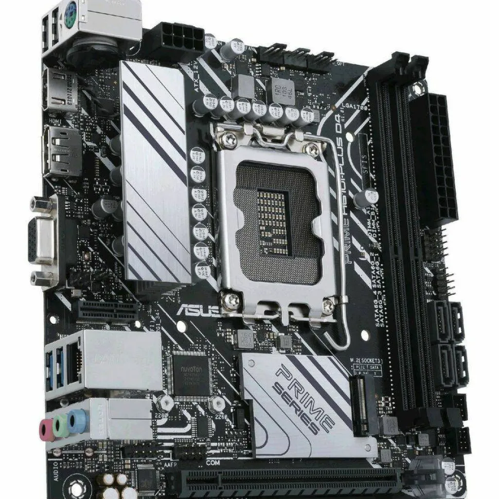Asus Prime PRIME H610I-PLUS D4-CSM Desktop Motherboard - Intel H610 Chipset - Socket LGA-1700 - Mini ITX