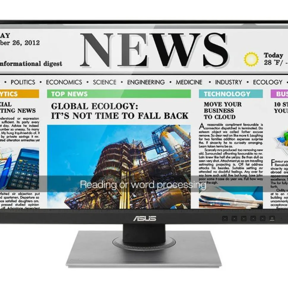 Asus ProArt PA248QV 24" Class WUXGA LCD Monitor - 16:10 - Black