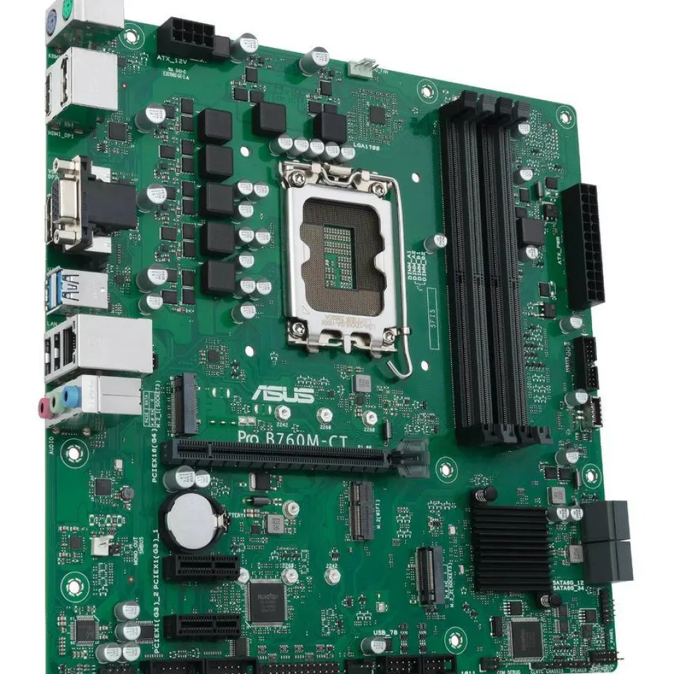 Asus Pro B760M-CT-CSM Industrial Motherboard - Intel B760 Chipset - Socket LGA-1700 - Micro ATX