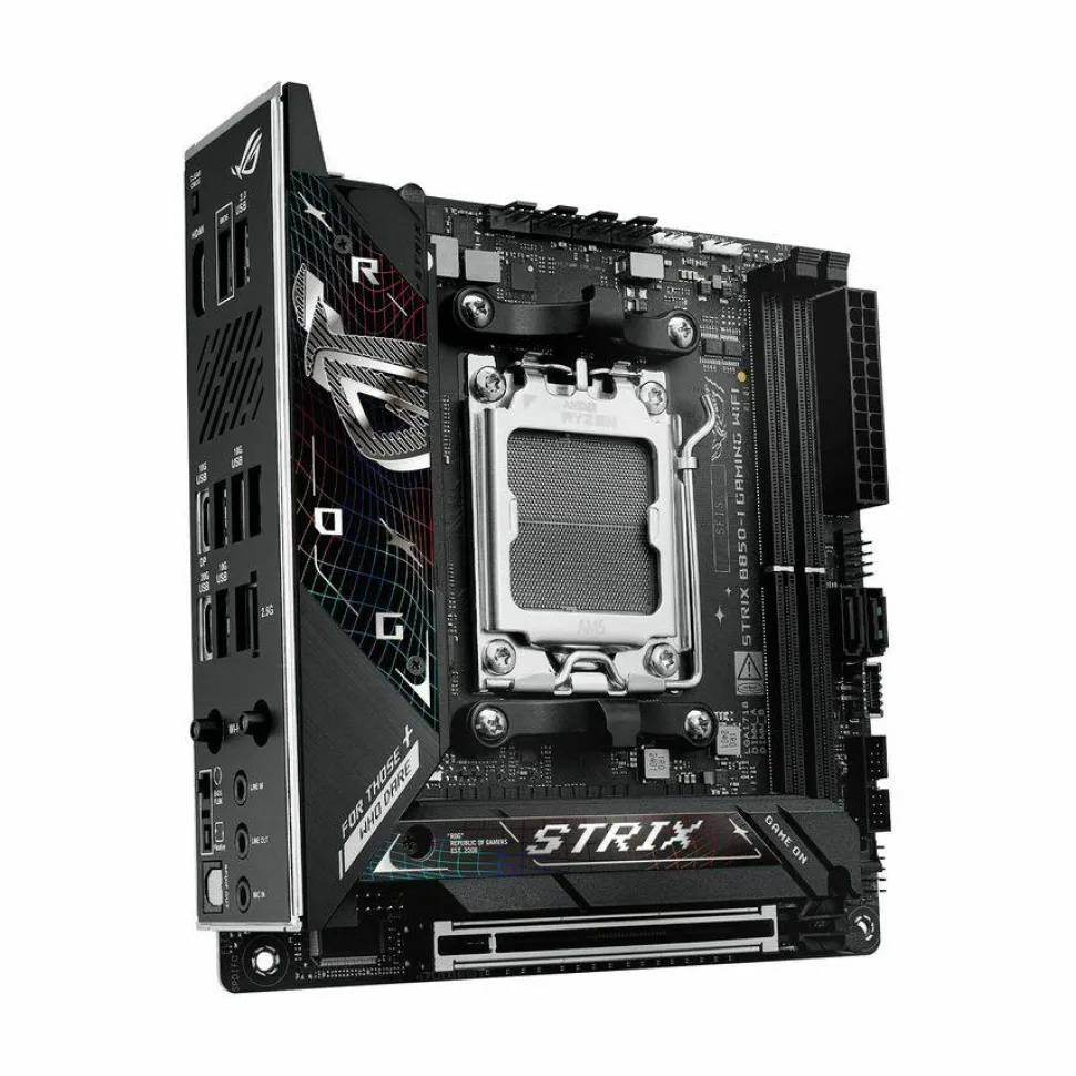 Asus ROG Strix B850-I GAMING WIFI Gaming Desktop Motherboard - AMD B850 Chipset - Socket AM5 - Mini ITX