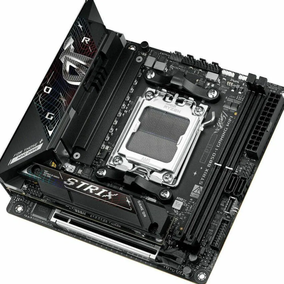 Asus ROG Strix B850-I GAMING WIFI Gaming Desktop Motherboard - AMD B850 Chipset - Socket AM5 - Mini ITX