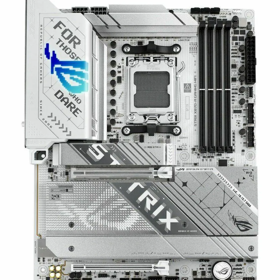 Asus ROG Strix X870-A GAMING WIFI Gaming Desktop Motherboard - AMD X870 Chipset - Socket AM5 - ATX