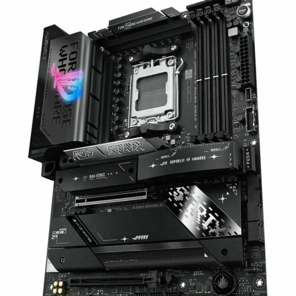 Asus ROG Strix X870E-E GAMING WIFI Gaming Desktop Motherboard - AMD X870E Chipset - Socket AM5 - ATX