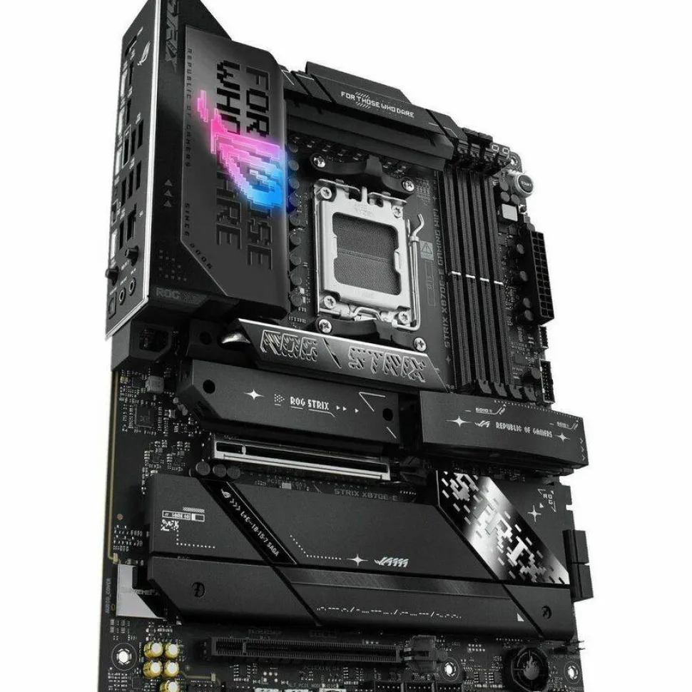 Asus ROG Strix X870E-E GAMING WIFI Gaming Desktop Motherboard - AMD X870E Chipset - Socket AM5 - ATX