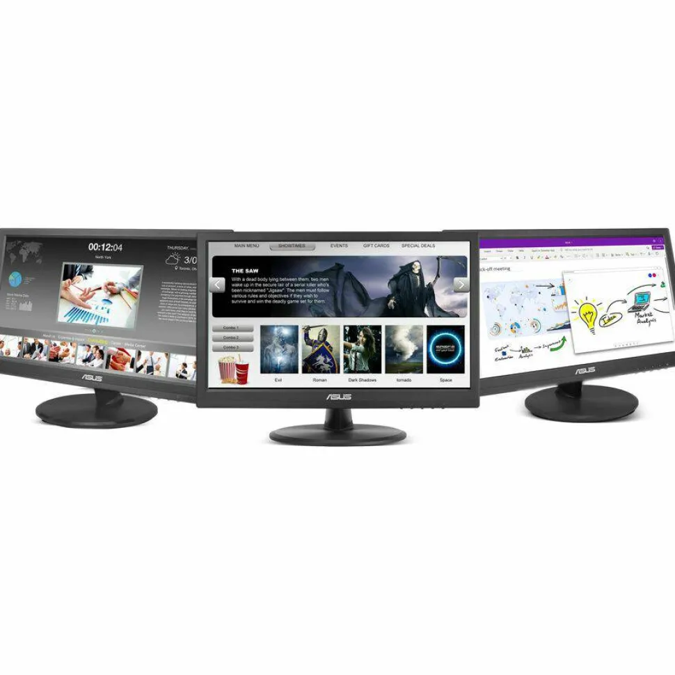 Asus VT169HE 16" Class LED Touchscreen Monitor - 16:9 - 5 ms
