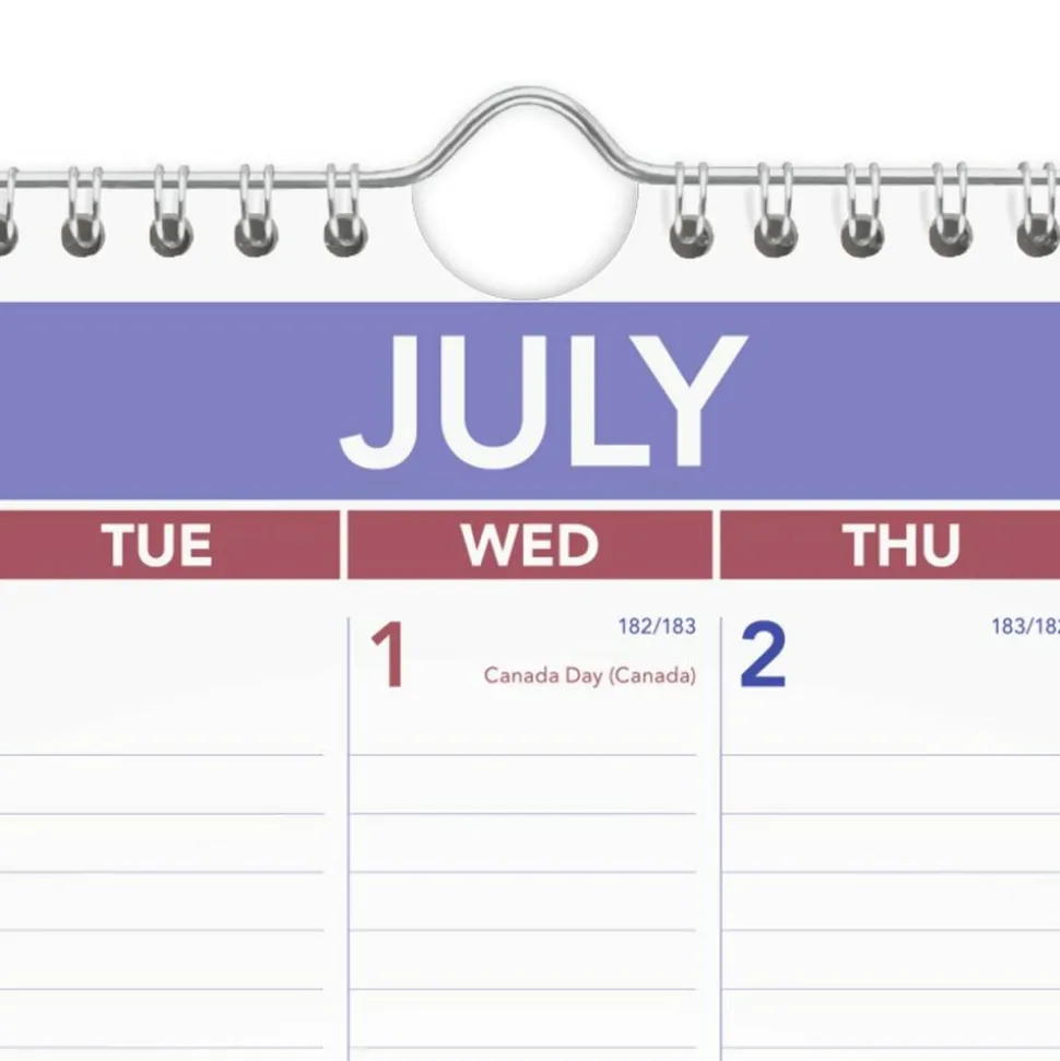 AT-A-GLANCE Academic 2026-2027 Monthly Wall Calendar, Medium, 12" x 17", 2026 to 2027 Calendar