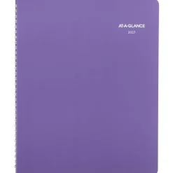 AT-A-GLANCE Beautiful Day 2027 Weekly Monthly Appointment Book Planner, Lavender, Large, 8 1/2" x 11"