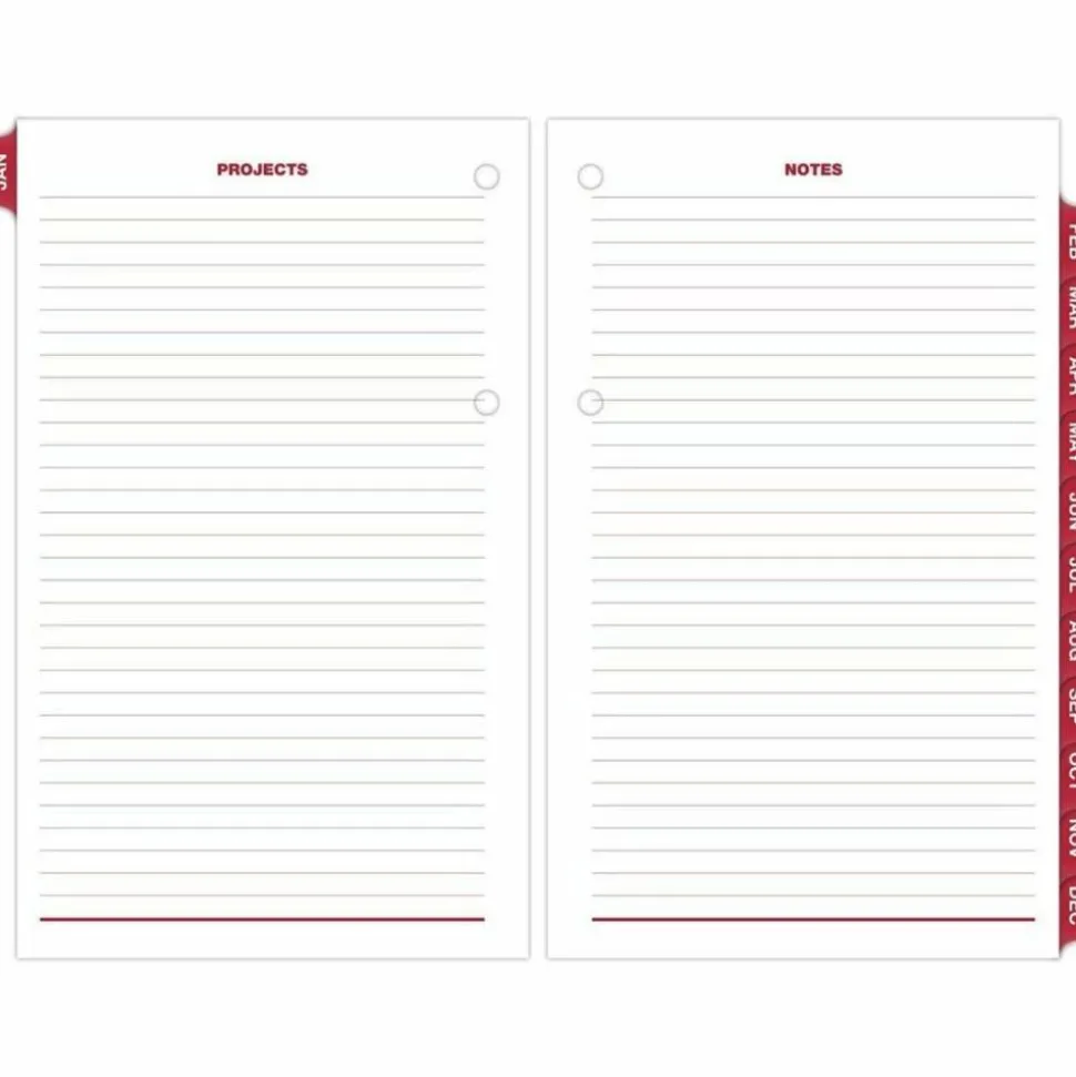 AT-A-GLANCE Burkhart's Day Counter Desk Calendar Refill, 4.5 x 7.38, White Sheets, 12-Month (Jan to Dec): 2027, 2027 Calendar