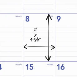 AT-A-GLANCE Contemporary Academic 2026-2027 Monthly Desk Pad Calendar, Standard, 21 3/4" x 17", 2026 to 2027 Calendar