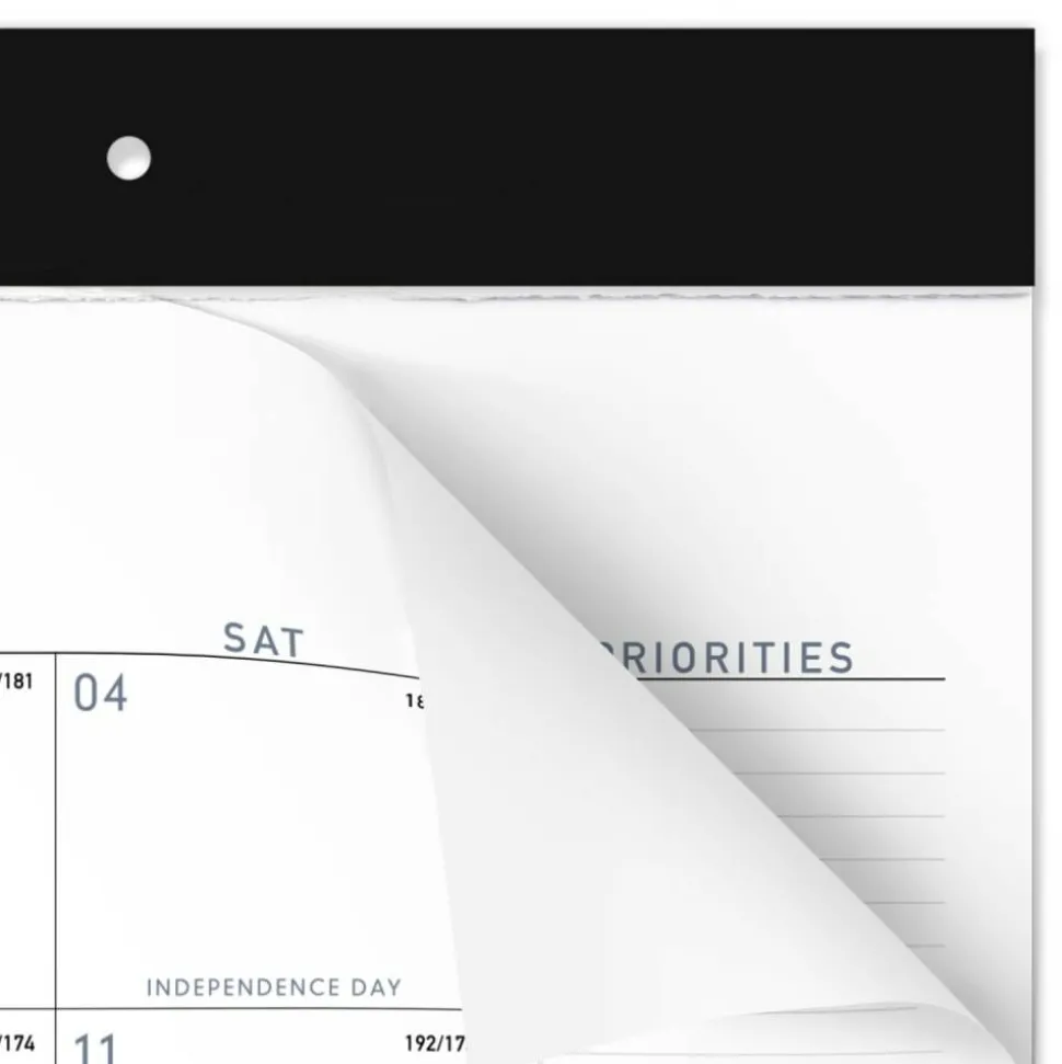 AT-A-GLANCE Contemporary Academic 2026-2027 Monthly Desk Pad Calendar, Standard, 21 3/4" x 17", 2026 to 2027 Calendar