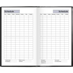 AT-A-GLANCE DayMinder Academic 2026-2027 Weekly Planner, Black, Pocket, 3 1/2