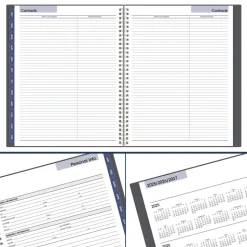AT-A-GLANCE DayMinder 2027 Monthly Planner, Gray, Large, 8 1/2