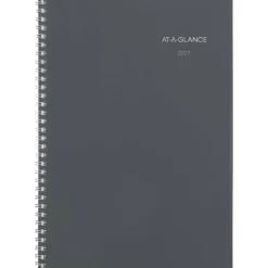 AT-A-GLANCE DayMinder 2027 Weekly Monthly Planner, Gray, Small, 5