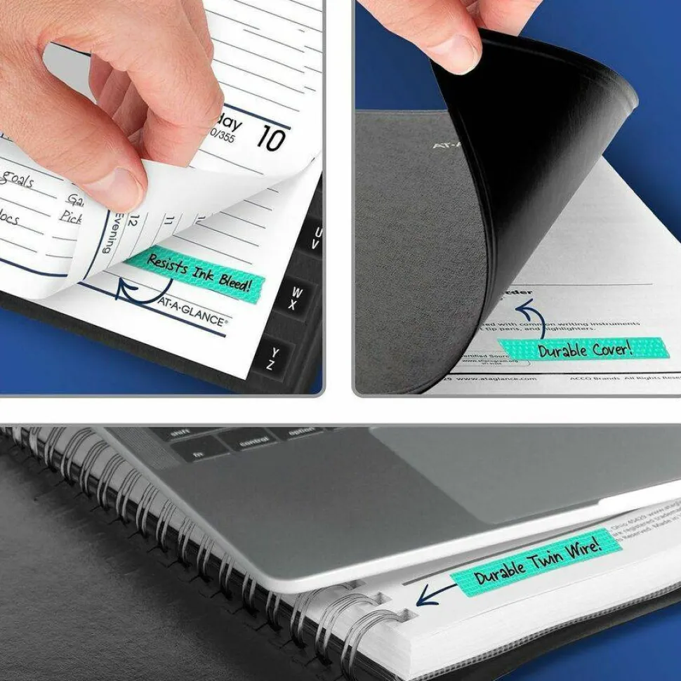 AT-A-GLANCE DayMinder Weekly Pocket Appointment Book with Telephone/Address Section, 6 x 3.5, Black Cover, 12-Month (Jan to Dec): 2027, 2027 Calendar