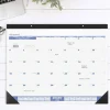 AT-A-GLANCE Desk Pad, 22 x 17, White Sheets, Black Binding, Black Corners, 12-Month (Jan to Dec): 2027, 2027 Calendar