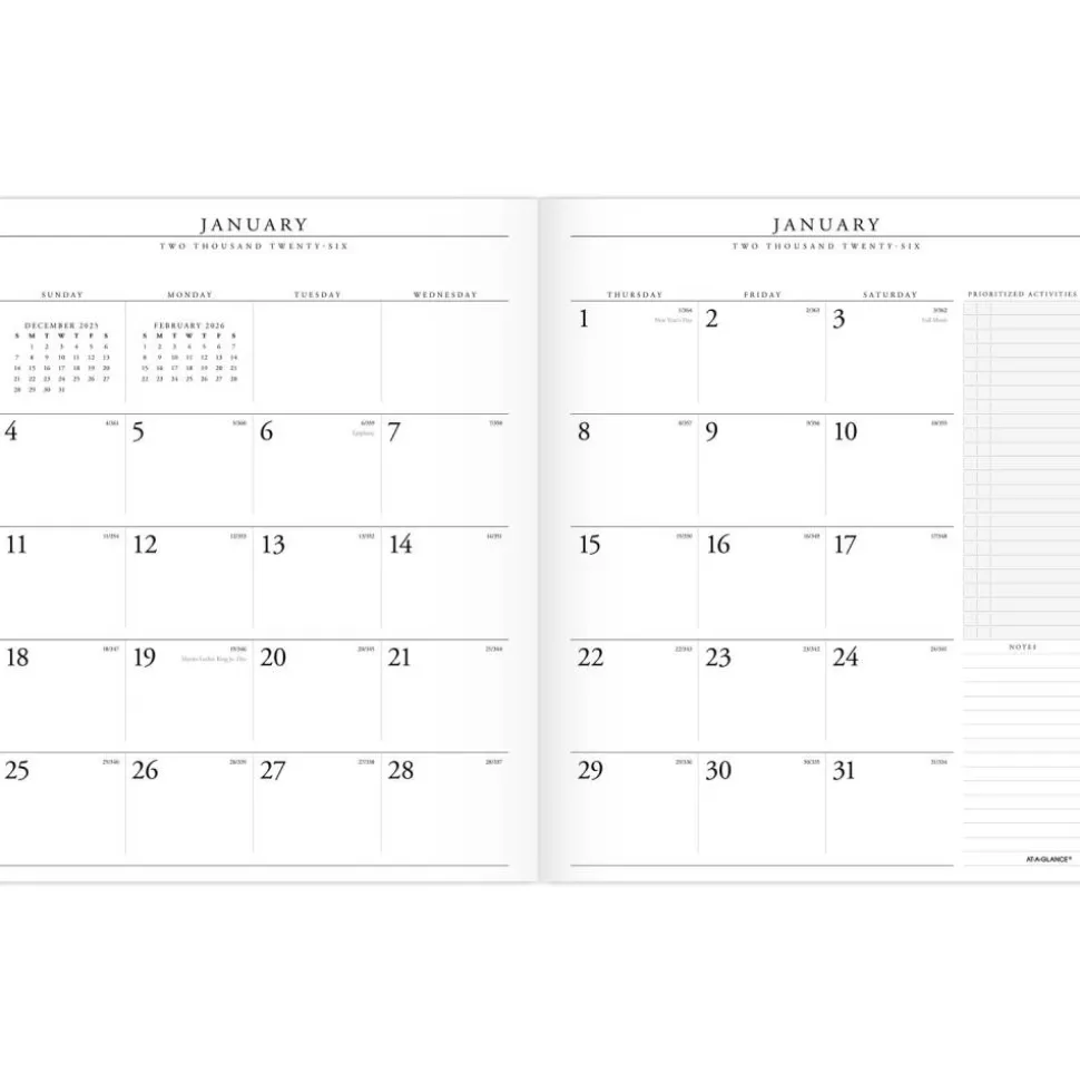 At-A-Glance Executive Padfolio Refill for 70-290, 2027 Calendar