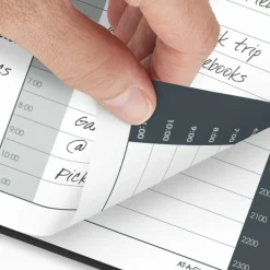 AT-A-GLANCE 24-Hour Daily Appointment Book, 11 x 8.5, Black Cover, 12-Month (Jan to Dec): 2027, 2027 Calendar