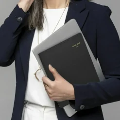 AT-A-GLANCE 24-Hour Daily Appointment Book, 11 x 8.5, Black Cover, 12-Month (Jan to Dec): 2027, 2027 Calendar