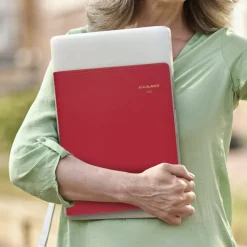 AT-A-GLANCE 2027 15-Month Monthly Planner, Red, Large, 9