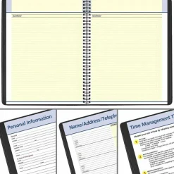 AT-A-GLANCE QuickNotes Monthly Planner, 11 x 8.25, Black Cover, 12-Month (Jan to Dec): 2027, 2027 Calendar