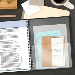 AT-A-GLANCE QuickNotes Weekly Block Format Appointment Book, 10 x 8, Black Cover, 12-Month (Jan to Dec): 2027, 2027 Calendar
