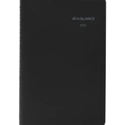 AT-A-GLANCE QuickNotes Weekly Block Format Appointment Book, 8.5 x 5.5, Black Cover, 12-Month (Jan to Dec): 2027, 2027 Calendar