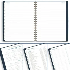 AT-A-GLANCE Signature Collection Academic 2026-2027 Weekly Monthly Planner, Navy, Large, 8 1/2" x 11", 2026 to 2027 Calendar