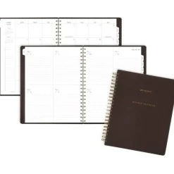 AT-A-GLANCE Signature Collection Academic 2026-2027 Weekly Monthly Planner, Brown, Large, 8 1/2