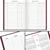 AT-A-GLANCE Standard Diary Daily Reminder Book, 2026 Edition, Medium/College Rule, Red Cover, (201) 8.25 x 5.75 Sheets, 2026 Calendar