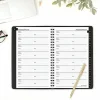 AT-A-GLANCE Telephone/Address Book, 4 7/8" x 8", Black
