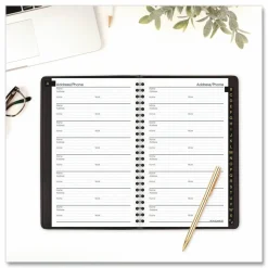AT-A-GLANCE Telephone/Address Book, 4 7/8