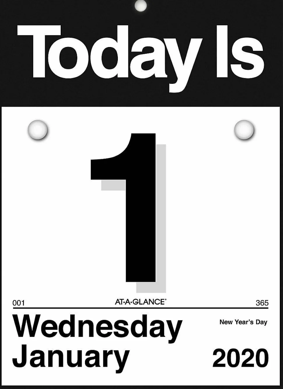 AT-A-GLANCE Today Is Daily Wall Calendar Refill, 6 x 6, White Sheets, 12-Month (Jan to Dec): 2027, 2027 Calendar