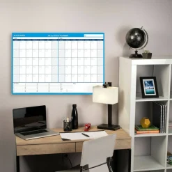 AT-A-GLANCE Undated Erasable/Reversible Wall Planner, 30/60 Day, 48" x 32", 30% Recycled, PM33328, Undated Calendar