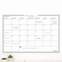 AT-A-GLANCE WallMates Monthly Dry-Erase Calendar, 24