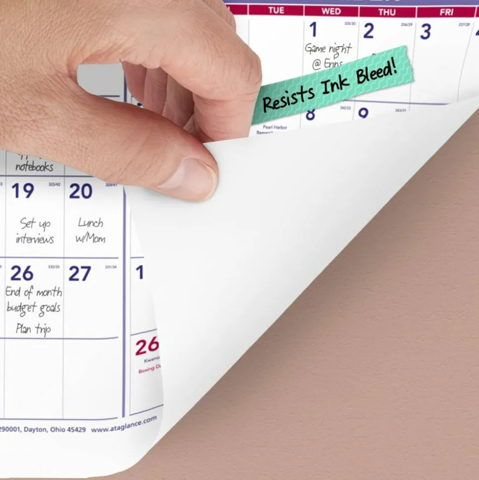 AT-A-GLANCE 2027 Yearly Wall Calendar, Extra Large, 24" x 36"
